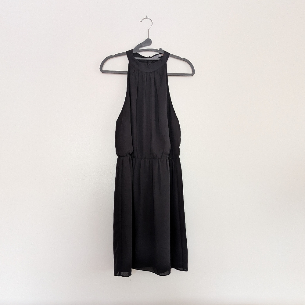 Smartset High Neck Little Black Dress